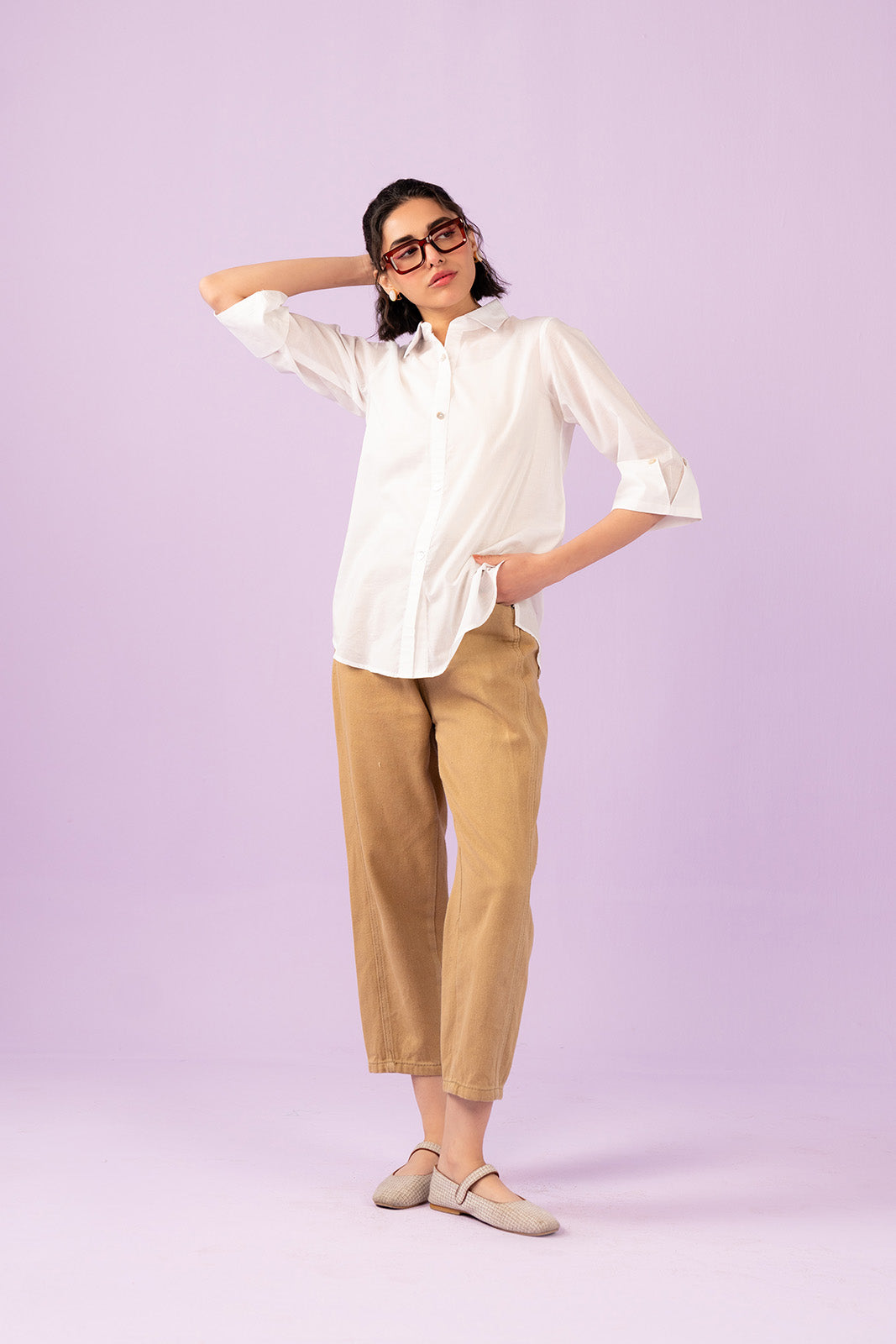 1 Piece Lawn Solid Shirts (CF0132)