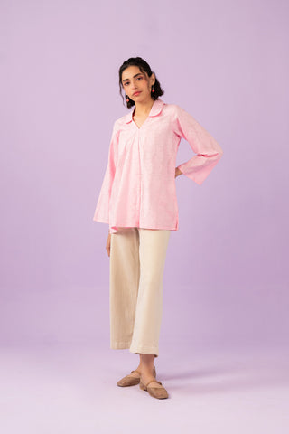 1 Piece Jacquard Solid Shirt (CF0138)