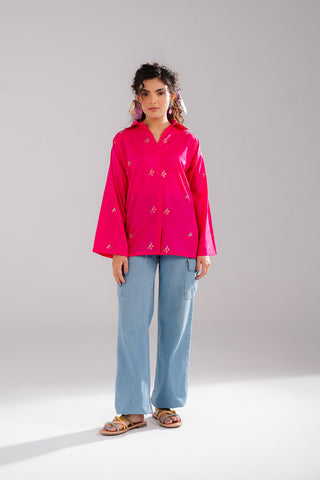 1 Piece Lawn Embroidered Shirts (CF0151)