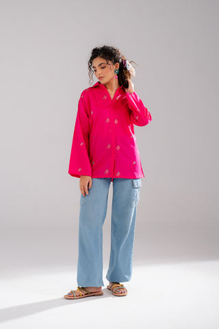 1 Piece Lawn Embroidered Shirts (CF0151)