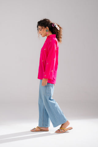 1 Piece Lawn Embroidered Shirts (CF0151)