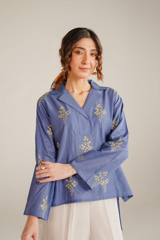 1 Piece Lawn Embroidered Shirt (CF0153)