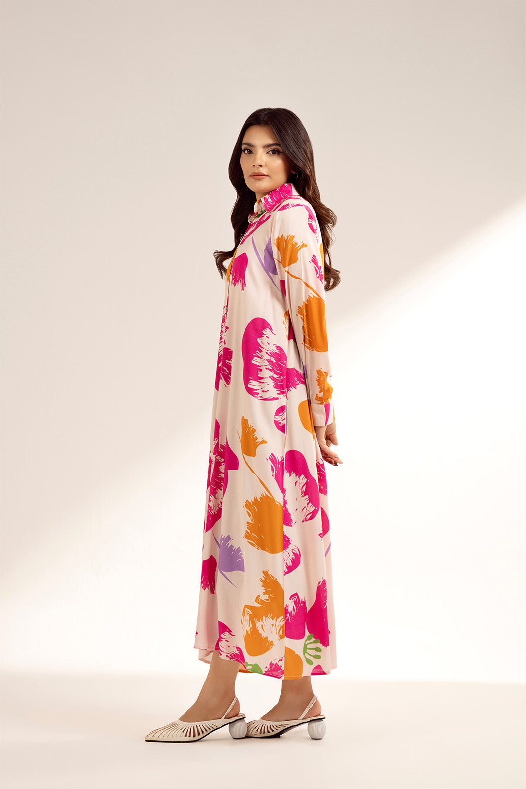1 Piece Printed Viscose Linen Printed (CF0168)