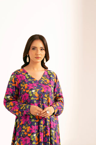 1 Piece Printed Viscose Linen Printed (CF0170)