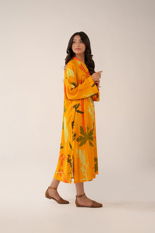1 Piece Linen Printed Printed (CF0175)