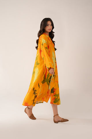 1 Piece Linen Printed Printed (CF0175)