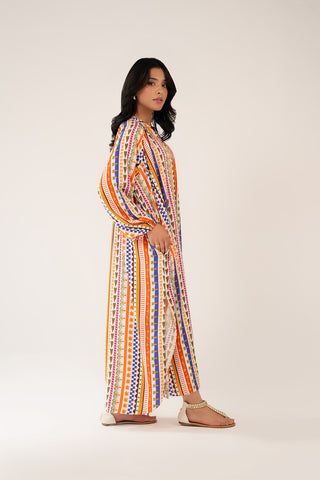 1 Piece Linen Printed Printed Shirts (CF0176)