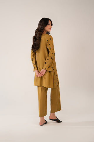 2 Piece Slub Khaddar Embroidered (CF0179)