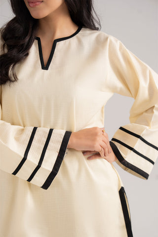 2 Piece Cotton Rip Stop Solid Suit (CF0185)