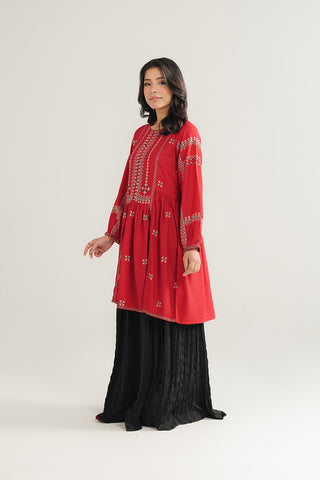 1 Piece Arbi Lawn Embroidered Shirt (CF0191)