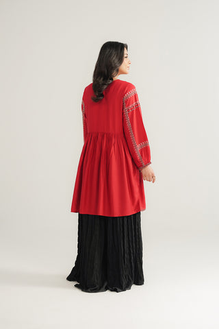 1 Piece Arbi Lawn Embroidered Shirt (CF0191)