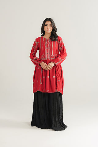 1 Piece Arbi Lawn Embroidered Shirt (CF0191)