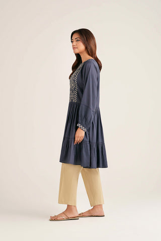 1 Piece Arbi Lawn Embroidered Top (CF0195)