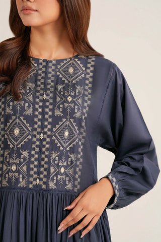 1 Piece Arbi Lawn Embroidered Top (CF0195)
