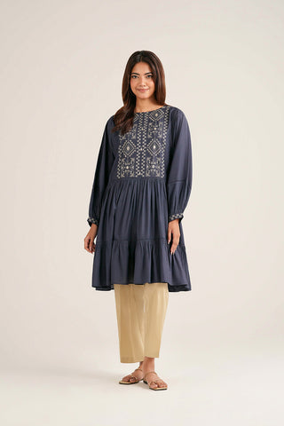 1 Piece Arbi Lawn Embroidered Top (CF0195)