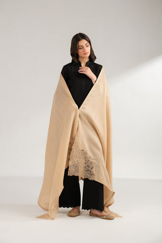 1 Piece Semi Pashmeena Embroidered Shawls (CG0001)