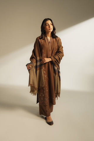 1 Piece Nepali Shawl Fabric Solid Shawls (CG0003)