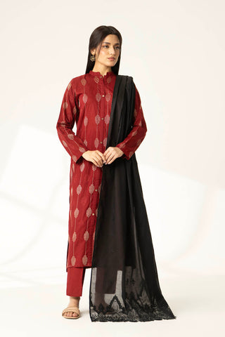 1 Piece Lawn Embroidered Shawl (CH0005)