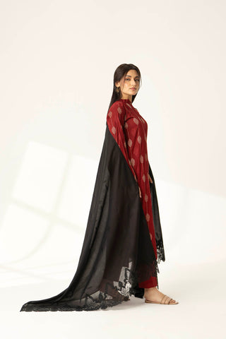 1 Piece Lawn Embroidered Shawl (CH0005)