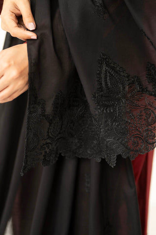 1 Piece Lawn Embroidered Shawl (CH0005)