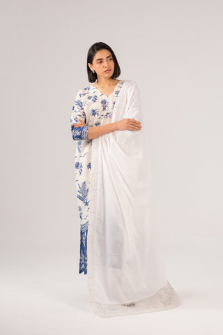 1 Piece Lawn Embroidered Shawl (CH0007)
