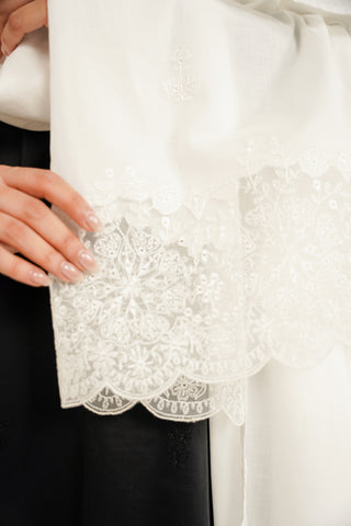1 Piece Lawn Embroidered Shawl (CH0014)