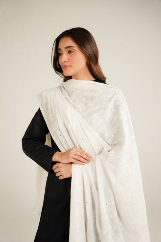 1 Piece Lawn Embroidered Shawl (CH0016)