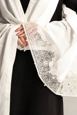 1 Piece Lawn Embroidered Shawl (CH0019)
