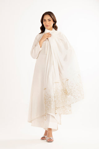 1 Piece Lawn Embroidered Shawl (CH0022)