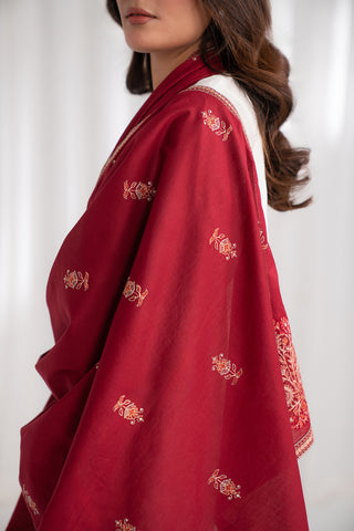 1 Piece Lawn Embroidered Shawl (CH0023)