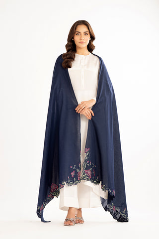 1 Piece Lawn Embroidered Shawl (CH0024)