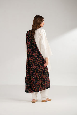 1 Piece Lawn Karandi Embroidered Shawls (CH0031)