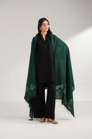1 Piece Lawn Karandi Embroidered Shawls (CH0032)