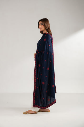 1 Piece Lawn Karandi Embroidered Shawls (CH0033)