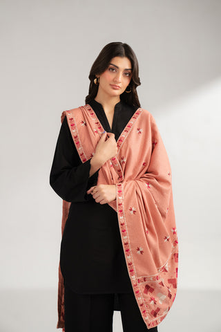 1 Piece Cotton Karandi Embroidered (CH0035)