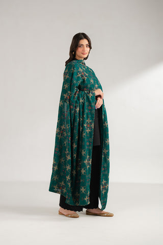 1 Piece Lawn Karandi Embroidered Shawls (CH0037)