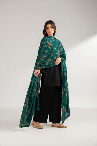 1 Piece Lawn Karandi Embroidered Shawls (CH0037)