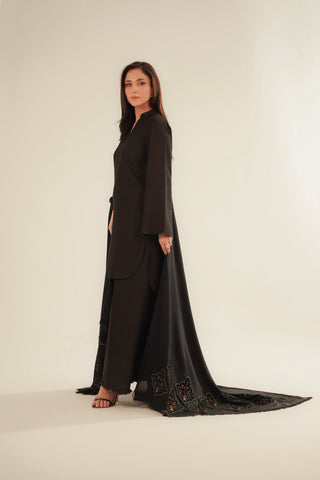 Shawls Semi Pashmina Embroidered Suit (CH0042)