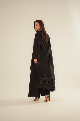 Shawls Semi Pashmina Embroidered Suit (CH0042)