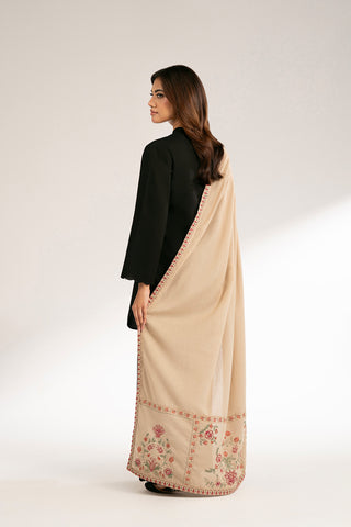 1 Piece Lawn Karandi Embroidered Shawls (CH0043)