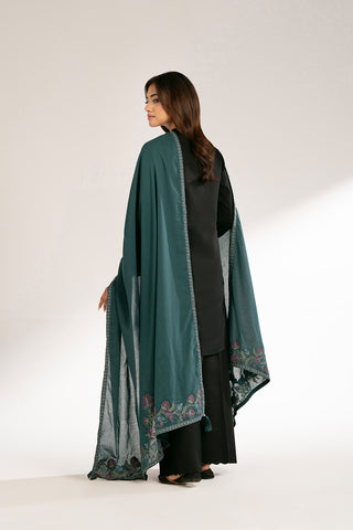 1 Piece Lawn Karandi Embroidered Shawls (CH0044)