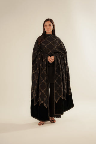 1 Piece Lawn Karandi Embroidered Shawls (CH0048)