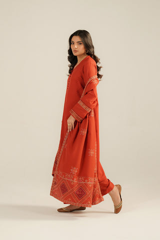 1 Piece Lawn Karandi Embroidered Shawls (CH0054)