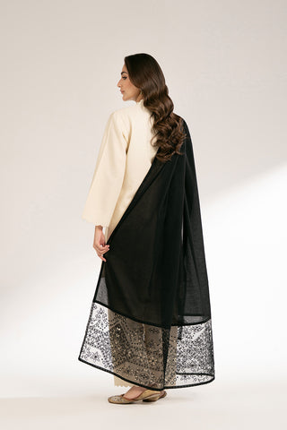 1 Piece Lawn Karandi Embroidered Suit (CH0055)