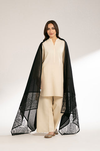 1 Piece Lawn Karandi Embroidered Suit (CH0055)