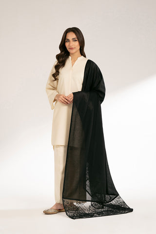 1 Piece Lawn Karandi Embroidered Suit (CH0055)