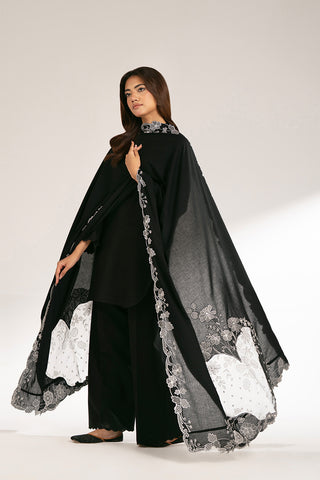 1 Piece Lawn Karandi Embroidered Suit (CH0056)