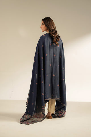 1 Piece Lawn Karandi Embroidered Suit (CH0057)