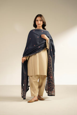 1 Piece Lawn Karandi Embroidered Suit (CH0057)