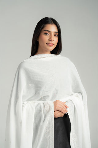 1 Piece Lawn Embroidered Shawl (CH0063)